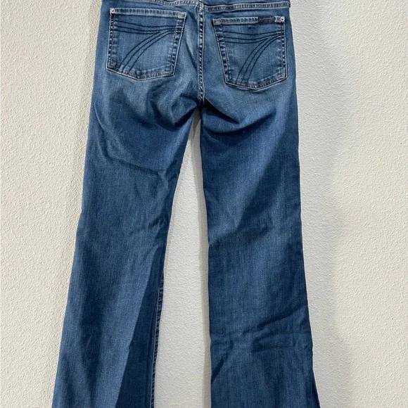 Kut From The Kloth Jeans Womens 27Blue Denim Pants Bootcut Flare Ladies Mid Rise - Picture 3 of 12